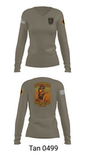 SCC 10th Field Hospital 86139824 Women's Long Sleeve V-neck Shirt - 77