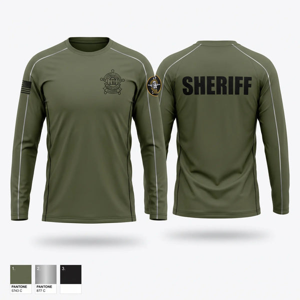 Long Sleeve Performance Shirt, Bartow County Sheriff’s Office, Police, Teamtime, Team time, sublimation, custom sports apparel, team uniforms, spirit wear, spiritwear, sports uniforms, custom shirts, team store, custom team store, fundraiser sports, apparel fundraiser
