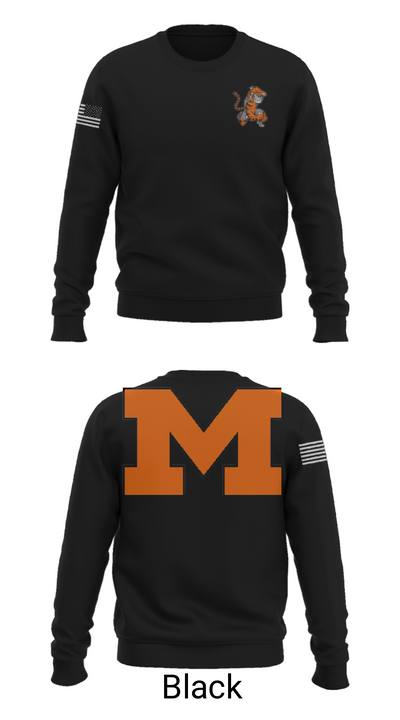 Washington High School Wrestling 75731174 Crew Neck Sweatshirt - 9