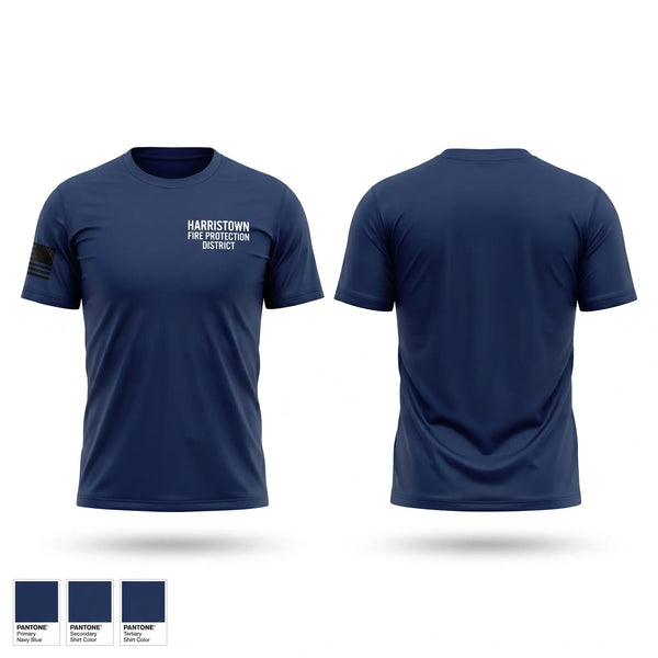 Short Sleeve Performance Shirt, Harristown Fire Protection District, Fire Department, Teamtime, Team time, sublimation, custom sports apparel, team uniforms, spirit wear, spiritwear, sports uniforms, custom shirts, team store, custom team store, fundraiser sports, apparel fundraiser