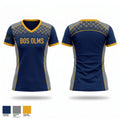 BOS OLMS Women's Short Sleeve V-neck Shirt - 1