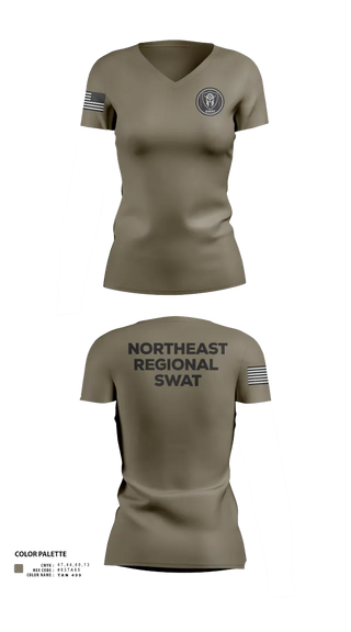 Womens Short Sleeve Vneck Shirt, Swat, , Teamtime, Team time, sublimation, custom sports apparel, team uniforms, spirit wear, spiritwear, sports uniforms, custom shirts, team store, custom team store, fundraiser sports, apparel fundraiser
