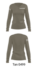 BLACKFORD 35701848 Women's Long Sleeve V-neck Shirt - 11
