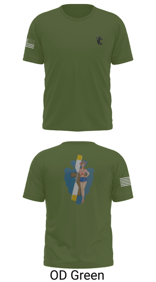 Short Sleeve Performance Shirt, B Co 1/114th Maintenance, Army, Teamtime, Team time, sublimation, custom sports apparel, team uniforms, spirit wear, spiritwear, sports uniforms, custom shirts, team store, custom team store, fundraiser sports, apparel fundraiser
