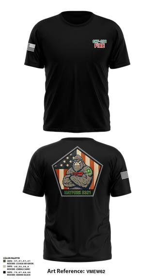 Short Sleeve Performance Shirt, Hayfork Engine 321, , Teamtime, Team time, sublimation, custom sports apparel, team uniforms, spirit wear, spiritwear, sports uniforms, custom shirts, team store, custom team store, fundraiser sports, apparel fundraiser