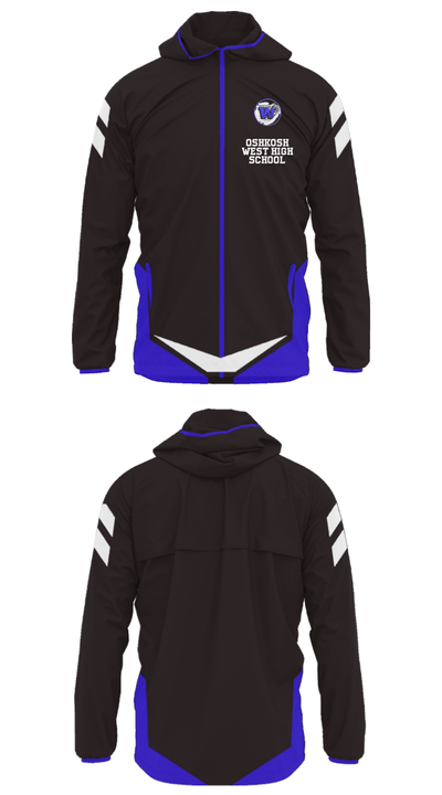Oshkosh West High School 43699685 Windbreaker - 26