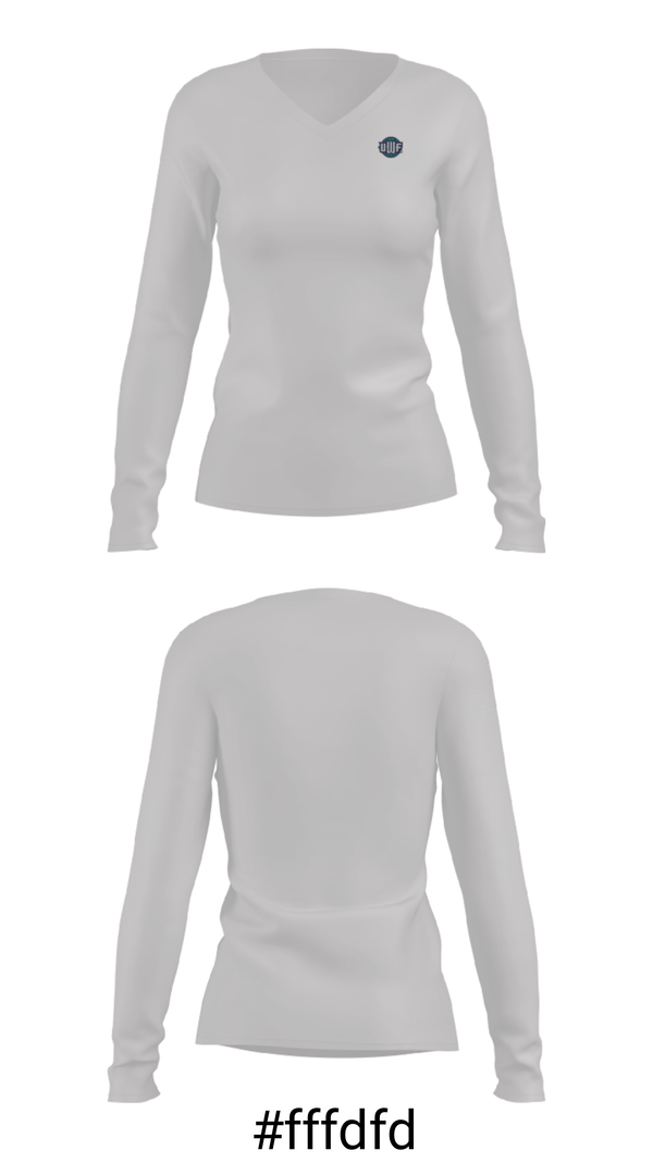 Women's Long Sleeve Vneck Shirt, University Of West Florida, Men's Basketball, Teamtime, Team time, sublimation, custom sports apparel, team uniforms, spirit wear, spiritwear, sports uniforms, custom shirts, team store, custom team store, fundraiser sports, apparel fundraiser