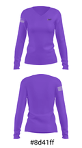 Menace 94716666 Women's Long Sleeve V-neck Shirt - 20