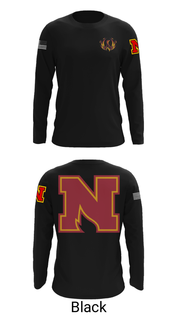 Long Sleeve Performance Shirt, Northgate Senior High School Basketball, Men's Basketball, Teamtime, Team time, sublimation, custom sports apparel, team uniforms, spirit wear, spiritwear, sports uniforms, custom shirts, team store, custom team store, fundraiser sports, apparel fundraiser
