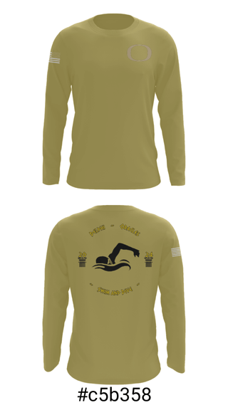 Long Sleeve Performance Shirt, Delphi Community High School Swimming, Swimming, Teamtime, Team time, sublimation, custom sports apparel, team uniforms, spirit wear, spiritwear, sports uniforms, custom shirts, team store, custom team store, fundraiser sports, apparel fundraiser