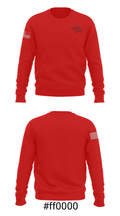 Cedar Springs High School Bowling 4687371 Crew Neck Sweatshirt - 16