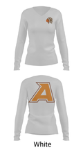 Agawam Junior High School 50400370 Women's Long Sleeve V-neck Shirt - 6