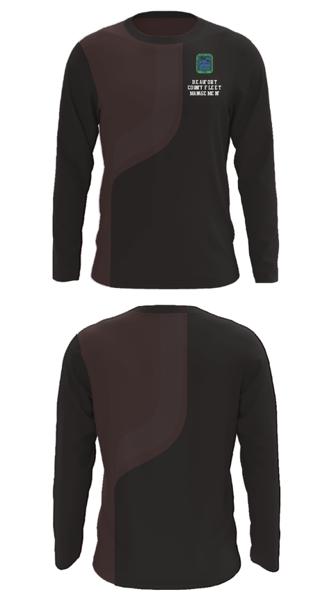 Long Sleeve Performance Shirt, Beaufort County Fleet Management, , Teamtime, Team time, sublimation, custom sports apparel, team uniforms, spirit wear, spiritwear, sports uniforms, custom shirts, team store, custom team store, fundraiser sports, apparel fundraiser