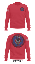 1-244th AASF 18412606 Crew Neck Sweatshirt - 2