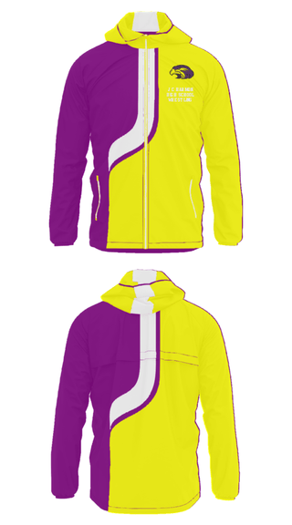 Windbreaker, J C Harmon High School Wrestling, Wrestling, Teamtime, Team time, sublimation, custom sports apparel, team uniforms, spirit wear, spiritwear, sports uniforms, custom shirts, team store, custom team store, fundraiser sports, apparel fundraiser