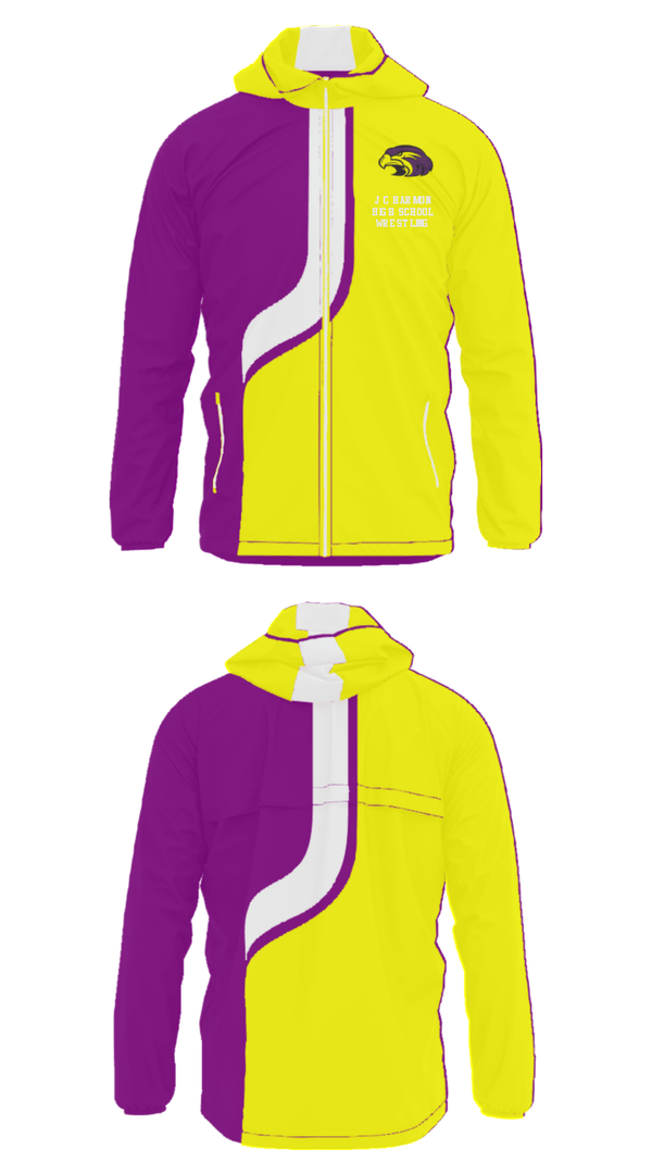 Windbreaker, J C Harmon High School Wrestling, Wrestling, Teamtime, Team time, sublimation, custom sports apparel, team uniforms, spirit wear, spiritwear, sports uniforms, custom shirts, team store, custom team store, fundraiser sports, apparel fundraiser
