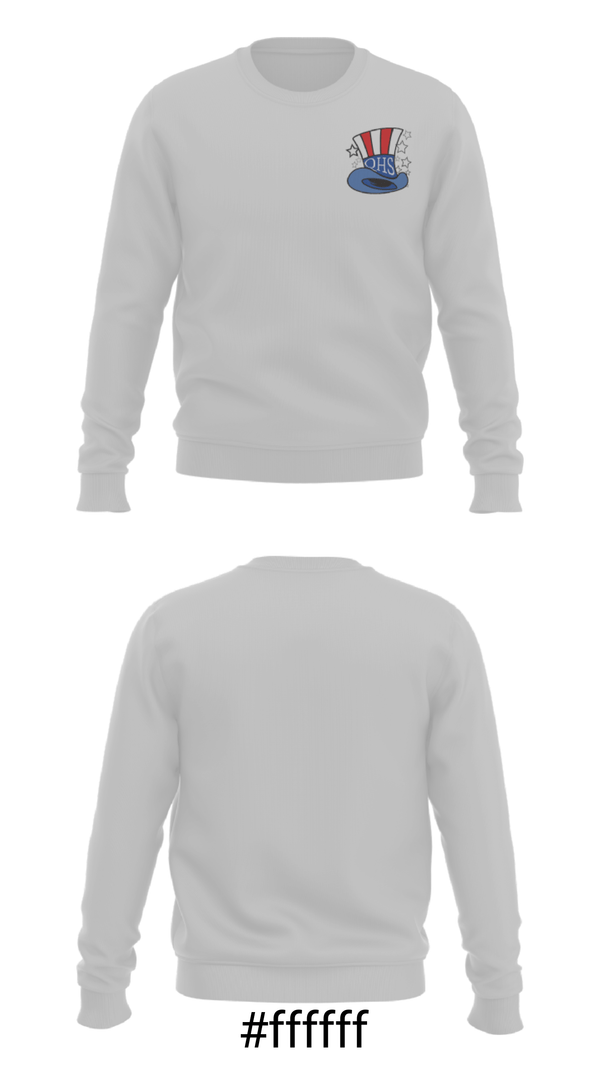 Crew Neck Sweatshirt, Quincy High School Swimming, Swimming, Teamtime, Team time, sublimation, custom sports apparel, team uniforms, spirit wear, spiritwear, sports uniforms, custom shirts, team store, custom team store, fundraiser sports, apparel fundraiser