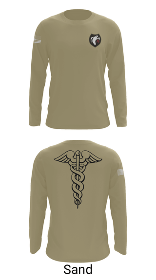 Long Sleeve Performance Shirt, , Army, Teamtime, Team time, sublimation, custom sports apparel, team uniforms, spirit wear, spiritwear, sports uniforms, custom shirts, team store, custom team store, fundraiser sports, apparel fundraiser