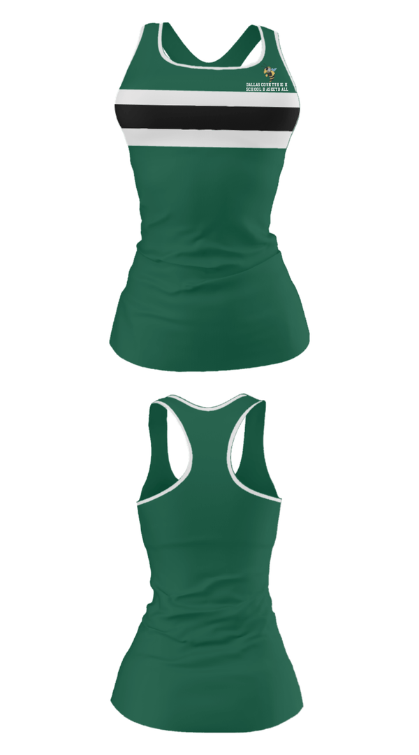 Tank Top, Dallas County High School Basketball, Women's Basketball, Teamtime, Team time, sublimation, custom sports apparel, team uniforms, spirit wear, spiritwear, sports uniforms, custom shirts, team store, custom team store, fundraiser sports, apparel fundraiser
