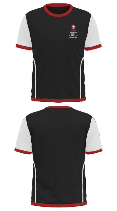 Beaumont Youth Basketball Association 36461071 Short Sleeve Performance Shirt - 25