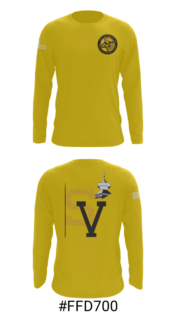 Long Sleeve Performance Shirt, Smith Vocational and Agricultural High School Basketball, Women's Basketball, Teamtime, Team time, sublimation, custom sports apparel, team uniforms, spirit wear, spiritwear, sports uniforms, custom shirts, team store, custom team store, fundraiser sports, apparel fundraiser