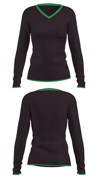 Women's Long Sleeve Vneck Shirt, Willowside Middle School, Spirit Store, Teamtime, Team time, sublimation, custom sports apparel, team uniforms, spirit wear, spiritwear, sports uniforms, custom shirts, team store, custom team store, fundraiser sports, apparel fundraiser