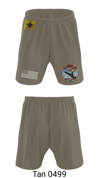 USS New Mexico 56487419 Athletic Shorts With Pockets - 37