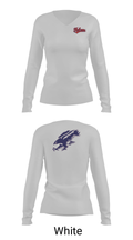Austintown Fitch High School Swimming 36714610 Women's Long Sleeve V-neck Shirt - 6