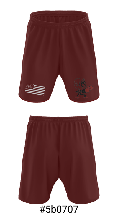 Bayonne High School Wrestling 48956156 Athletic Shorts With Pockets - 15