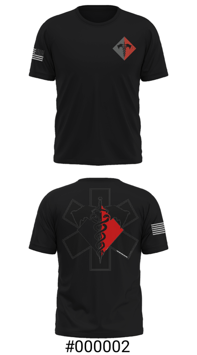 MEDICS 307th AEB 3679991 Short Sleeve Performance Shirt - 6
