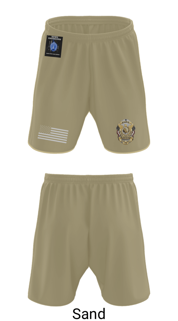 Athletic Shorts With Pockets, Rowe Enforcers, Police, Teamtime, Team time, sublimation, custom sports apparel, team uniforms, spirit wear, spiritwear, sports uniforms, custom shirts, team store, custom team store, fundraiser sports, apparel fundraiser