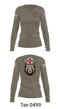 Alpha Company, WBAMC 94187438 Women's Long Sleeve V-neck Shirt - 39