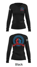 Cool & Heat Air Conditioning 7725079 Women's Long Sleeve V-neck Shirt - 13