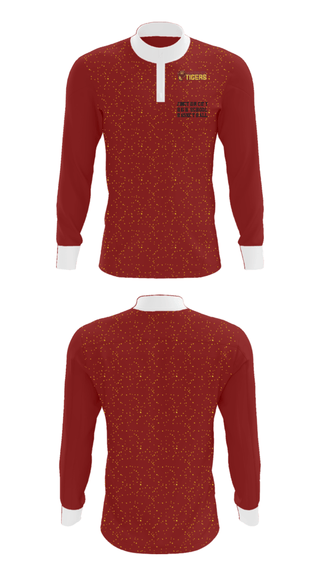 Quarter Zip Jacket, Junction City High School Basketball, Men's Basketball, Teamtime, Team time, sublimation, custom sports apparel, team uniforms, spirit wear, spiritwear, sports uniforms, custom shirts, team store, custom team store, fundraiser sports, apparel fundraiser