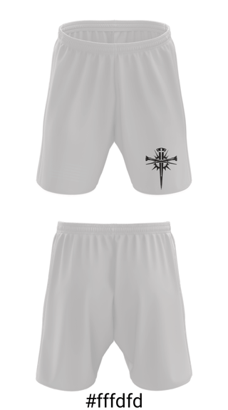 Athletic Shorts With Pockets, CONFLICTED RECORDS, , Teamtime, Team time, sublimation, custom sports apparel, team uniforms, spirit wear, spiritwear, sports uniforms, custom shirts, team store, custom team store, fundraiser sports, apparel fundraiser