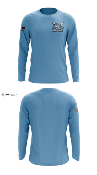 Long Sleeve Performance Shirt, Kankakee JROTC, Army, Teamtime, Team time, sublimation, custom sports apparel, team uniforms, spirit wear, spiritwear, sports uniforms, custom shirts, team store, custom team store, fundraiser sports, apparel fundraiser
