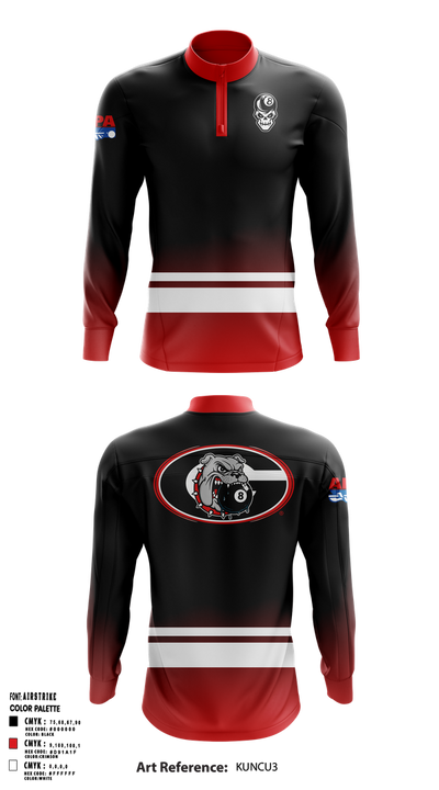Georgia’s Bulldogs 59919230 Quarter Zip Jacket - 2