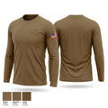 428th Transportation Company 47760315 Long Sleeve Performance Shirt - 1