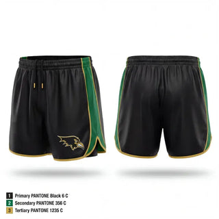 Track Shorts, Ravenscroft Ravens Track & Field, Track & Field, Teamtime, Team time, sublimation, custom sports apparel, team uniforms, spirit wear, spiritwear, sports uniforms, custom shirts, team store, custom team store, fundraiser sports, apparel fundraiser