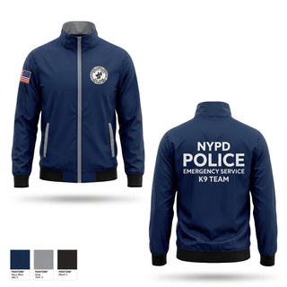 Windbreaker, NYPD ESU K9, Police, Teamtime, Team time, sublimation, custom sports apparel, team uniforms, spirit wear, spiritwear, sports uniforms, custom shirts, team store, custom team store, fundraiser sports, apparel fundraiser