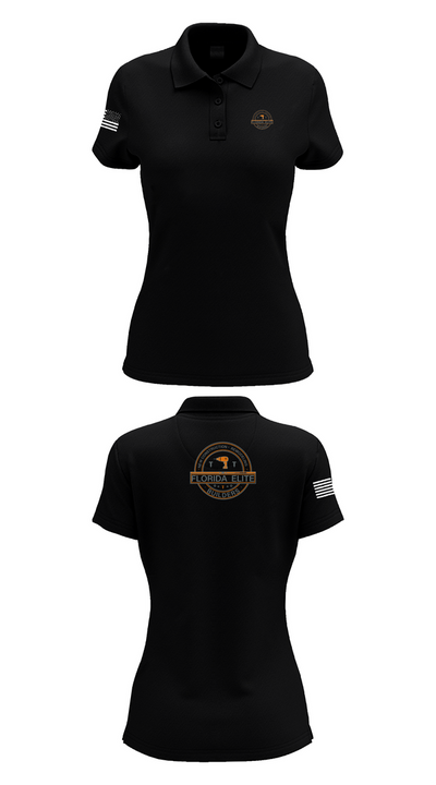 Florida Elite Builders 43612158 Women's Short Sleeve Performance Polo  - 36