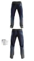 Springfield Township Track & Field 62319055 Sweatpants WITH 8 Inch Zipper Bottoms- 1