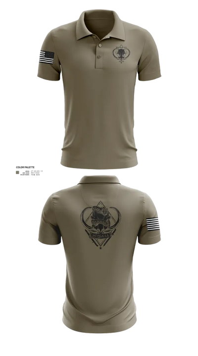 CJTF-HOA 54156011 Short Sleeve Performance Polo - 23