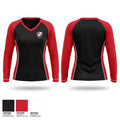 Red Dirt Elite Women's Long Sleeve V-neck Shirt - 1
