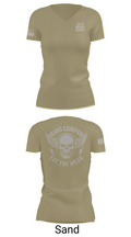 112th Signal Battalion B CO 38281413 Women's Short Sleeve V-neck Shirt - 88