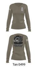 460 SFS 91688639 Women's Long Sleeve V-neck Shirt - 11