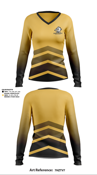 Womens Long Sleeve Vneck Shirt, Floyd County Volleyball, Women's Volleyball, Teamtime, Team time, sublimation, custom sports apparel, team uniforms, spirit wear, spiritwear, sports uniforms, custom shirts, team store, custom team store, fundraiser sports, apparel fundraiser