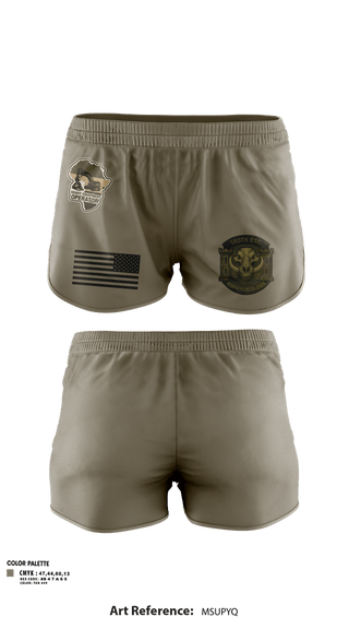 Ranger Panties, 180th ESC Kismayo, Army, Teamtime, Team time, sublimation, custom sports apparel, team uniforms, spirit wear, spiritwear, sports uniforms, custom shirts, team store, custom team store, fundraiser sports, apparel fundraiser