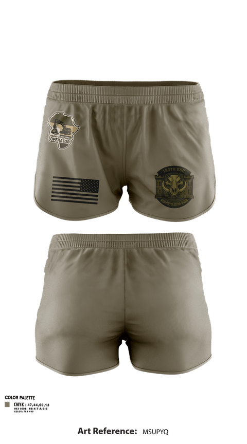 Ranger Panties, 180th ESC Kismayo, Army, Teamtime, Team time, sublimation, custom sports apparel, team uniforms, spirit wear, spiritwear, sports uniforms, custom shirts, team store, custom team store, fundraiser sports, apparel fundraiser