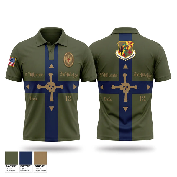 Short Sleeve Performance Polo, 161 MDG, Air Force, Teamtime, Team time, sublimation, custom sports apparel, team uniforms, spirit wear, spiritwear, sports uniforms, custom shirts, team store, custom team store, fundraiser sports, apparel fundraiser